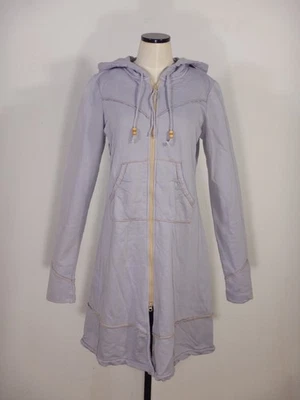 PRAIRIE UNDERGROUND Lavender Long Cloak Hoodie Size LARGE - Image 1 of 4