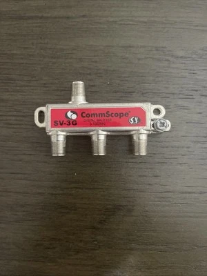 DIGITAL 3 WAY COAX CABLE DIGITAL SPLITTER (FREE SHIPPING) - Image 1 of 2