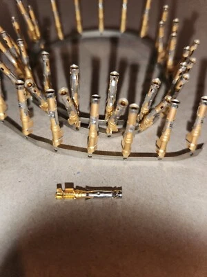 TE Connectivity AMP 66358-3 1-66358-3 Gold Plate Multimate III+ 14-18 Ga (40pcs) - Image 1 of 2
