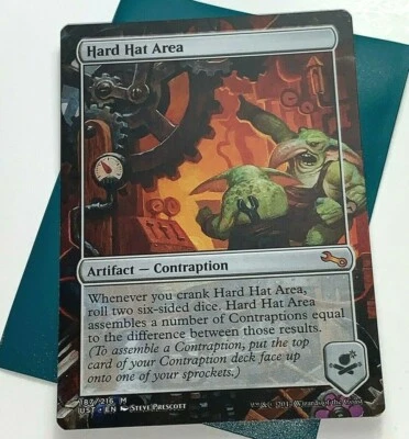 Hard Hat Area MTG Unstable Mythic Rare Magic the Gathering Cards - Image 1 of 4