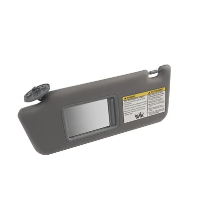 Gray Driver Side Sun Visor w/ Mirror For Toyota Tacoma 2005-2015 74320-04181-B1 — 第 1/4 张图片