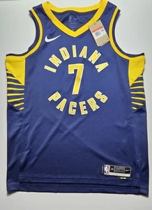 *NBA Indiana Pacers Malcolm Brogdon #7 Nike Swingman Icon Edition Jersey Size 48 - Picture 1 of 4