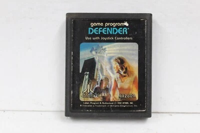 Defender (Atari 2600, 1982) Cart Only - Image 1 of 2
