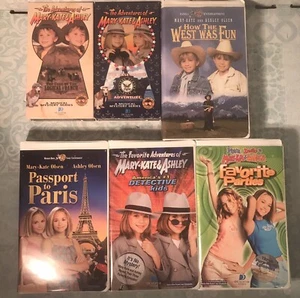 Mary-Kate and Ashley Olsen VHS Lot Of 6 Movies Vintage PLEASE READ DESCRIPTION - Picture 1 of 15