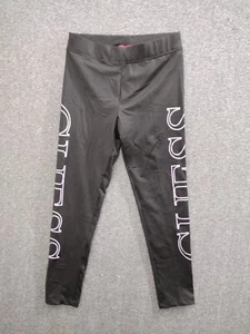 GUESS Black Logo Leggings Athletic Pants Track Yoga  S - Picture 1 of 9
