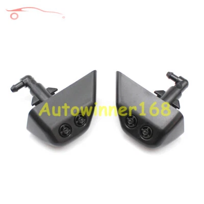 Juego de 2 boquillas de lavado de faros delanteros pulverizador de chorro para Land Rover LR2 2008-2013 Foto 1 de 4