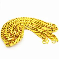 Metal Chain Vintage Exaggerated Gold Hip Hop Necklace Simple Jewelry