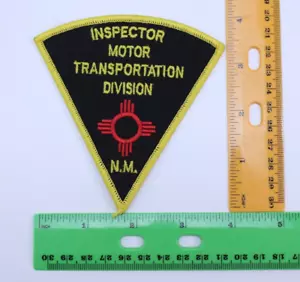 NUOVO Ispettore Divisione Trasporti Motore N.M Patch Uniforme Nuovo Messico - Foto 1 di 4