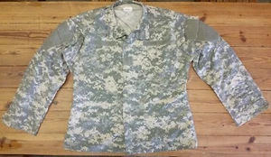 ACU Shirt Coat Medium Long USGI Digital Camo Cotton Nylon Ripstop Army Combat - Picture 1 of 6