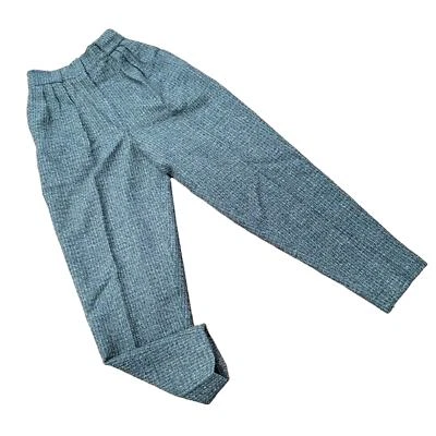 NWT New Expressions by Bobbie Brooks High Rise Pleated Front Lined  Wool… - Image 1 of 4