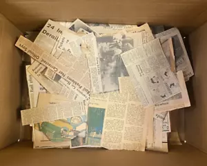 Train Wrecks , History , Newspaper and Newspaper Clippings 1970-80s , News 11 Lb - Picture 1 of 18