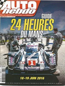Auto Hebdo Autohebdo N º 2064 Special 24 Horas de La Mans 2016 Guía Presentación - Picture 1 of 1