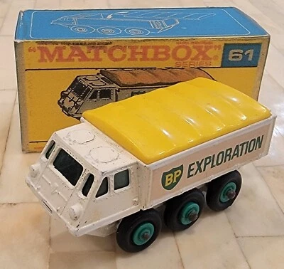 Matchbox Lesney 61 Alvis Stalwart 1966/caja artesanal  Foto 1 de 4