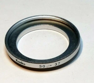 Kenko 30mm to 37mm 30-37 Step Up metal lens ring adapter screw in threaded - Picture 1 of 8