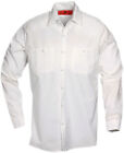 Chemises de travail uniforme industriel à deux poches manches longues polyester/coton ROSEAU