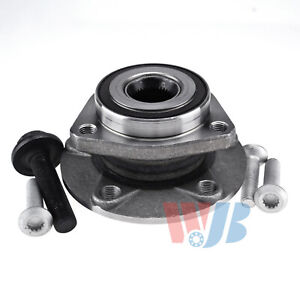WJB Front Wheel Hub Bearing Assembly For Audi A3 Volkswagen Rabbit GTI Eos Golf
