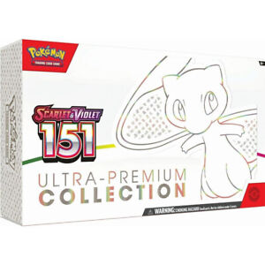Pokemon 151 Ultra Premium Collection Box - Brand New and Factory Sealed - 10/5!