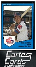 Mike Jeffcoat 1989 ProCards Minor League Team Sets #1520  Oklahoma City 89ers