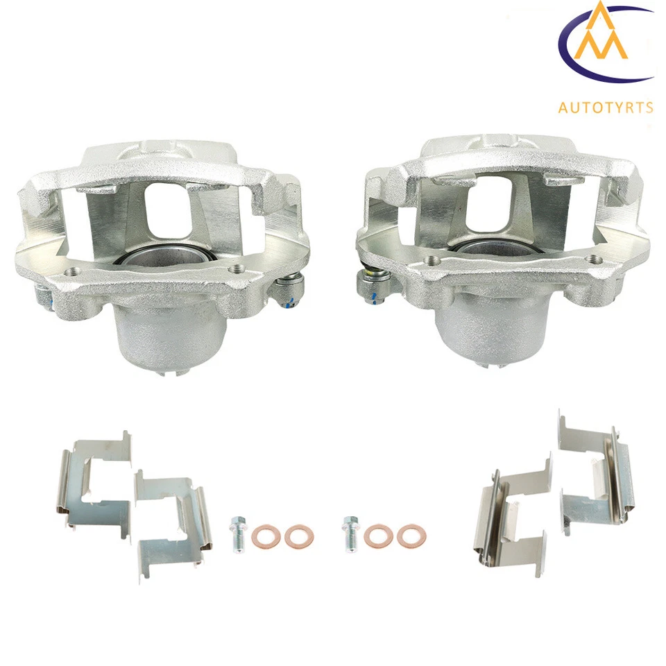 Brake Calipers Single Piston Front Left Right for 1995-2003 2004 Nissan Pickup - Image 1 of 4