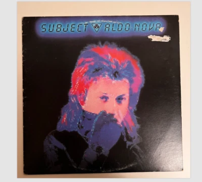 Aldo Nova Subject.....Aldo Nova 1983 vinyl LP - Portrait FR 38721 - Image 1 of 4