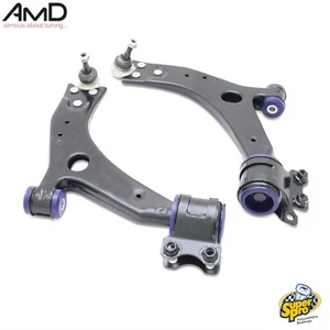 Focus ST225 Front Lower Control Arms Superpro Poly Bushes + Ball Joints TRC1136 - Picture 1 of 5