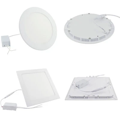 9W - 21W Dimmable Recessed LED Panel Light Epistar Ceiling DownLight Home Deco - Image 1 of 4