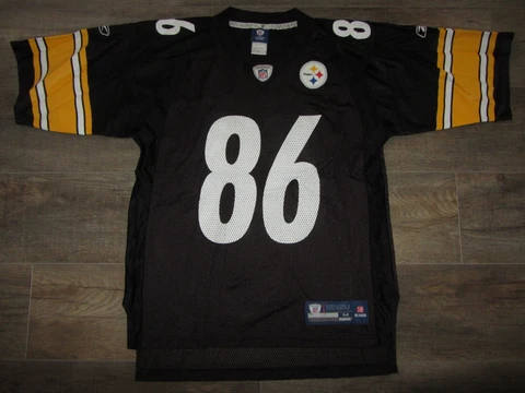 Pittsburgh Steelers Hines Ward Reebok NFL Football Jersey M Vintage Team Black Cover