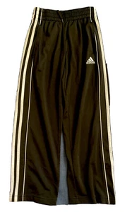 ADIDAS Boys Active Sports Athletic Tricot Jogger Track Pants, Iconic Black, 8 US - Picture 1 of 5