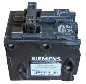 SIEMENS Q215 Leitungsschutzschalter 2 polig 15 AMP Typ QP Plug IN 120 240 VAC NEU - Bild 1 von 18
