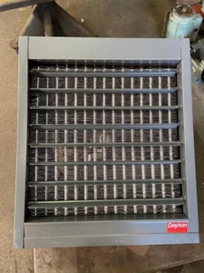 Dayton 5YH20 Hydronic Unit Heater 61,000 BtuH Output @ 200F Water, 1,400 CFM - Picture 1 of 5