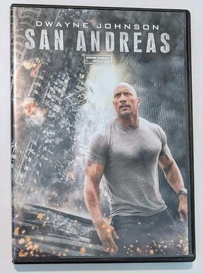 San Andreas DVD (2015) - Region 1 - FR/EN/ES - VG+ (Tested) - Image 1 of 4