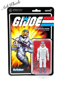 Super7 ReAction G.I. Figura de acción JOE GAMEMASTER DRONE ROBOT TROOPER - Imagen 1 de 2