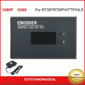 ENC1 HDMI HD Video Encoder 1080P SRT RTMP H265 For Video Live Broadcast os12 - Afbeelding 1 van 9