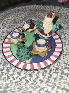 Miniature Christmas Tea Set Decor - Picture 1 of 3