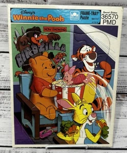 Vintage 90s Winnie The Pooh Frame Tray Disney Puzzle 36570 PMD - Picture 1 of 3