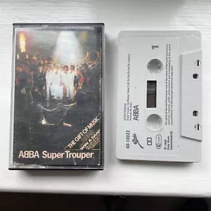 ABBA - Super Trouper - Cassette Tape Album - EPC 40-10022 - Excellent Condition - Picture 1 of 6