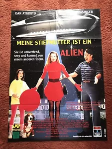 Meine Stiefmutter ist ein Alien Videoplakat Poster A1, Dan Aykroyd, Kim Basinger - Bild 1 von 1