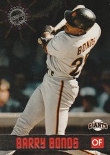 1996 STADIUM CLUB MEMBERS ONLY BARRY BONDS CARD #7. MINT CONDITION CARDS