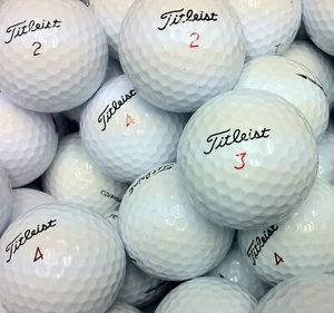 100 GOLFBÄLLE TITLEIST MIX AAAA/AAA 2 X 50 STÜCK LAKEBALLS - Bild 1 von 1