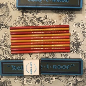 Koh-I-Noor Crayons de Couleurs Neufs 3 Boites 12 Faber Castell Rare Ancien - Photo 1/8