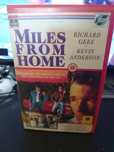 RICHARD GERE - MILES FROM HOME - 1988 RCA COLUMBIA BIG BOX EX RENTAL VHS PAL - Picture 1 of 7