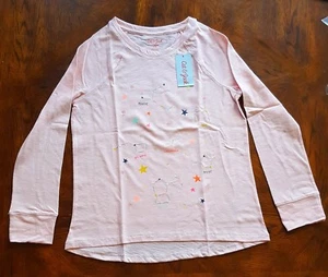 Camisa para niñas Cat & Jack Stars Constellations rosa manga larga, grande más 10/12 - Imagen 1 de 3