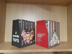 I CENTO VOLTI DI UN ITALIANO ALBERTO SORDI + IL GRANDE TOTò TOTO _ VHS Domovideo - Foto 1 di 4
