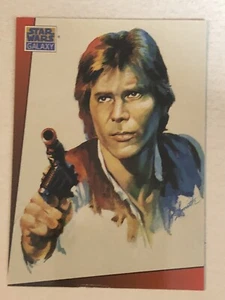 Star Wars Galaxy Trading Card #7 Han Solo Harrison Ford - Bild 1 von 2