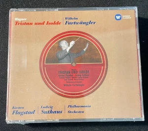 Wagner: Tristan und Isolde 4 CD set Flagstad, SUTHAUS-PHILHARMONIA-NEW-SEALED - Imagen 1 de 2