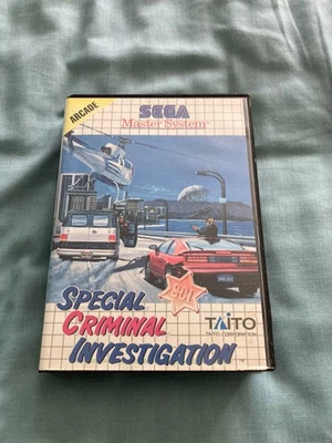 Special Criminal Investigation - Sega Master System - Image 1 of 3