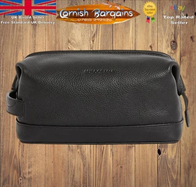 Autograph Pebble Grain Leather Washbag NEW - Image 1 of 3