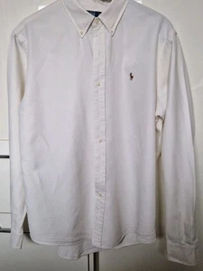 ♨️♨️HERREN Hemd-Ralph Lauren-♨️custom fit♨️- GR Xl - wollweiss-langarm -1- - Bild 1 von 14