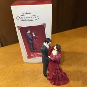 2005 Gone With the Wind Hallmark Ornament Scarlett O'Hara & Rhett Butler - Picture 1 of 7