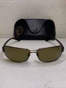 Authentic Ray-Ban RB 3379 Sunglasses Tortoise Frames Need Excellent Polarized - Picture 1 of 6